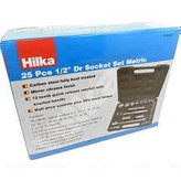 مجموعه متریک سوکت درایو 01202502 هیلکا