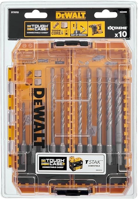 مجموعه مته 10 تکه SDS Plus Extreme 2 دیوالت