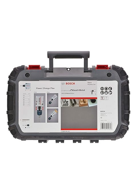 مجموعه اره سوراخ دار 9 تکه برای برقکارها 2608594191 بوش