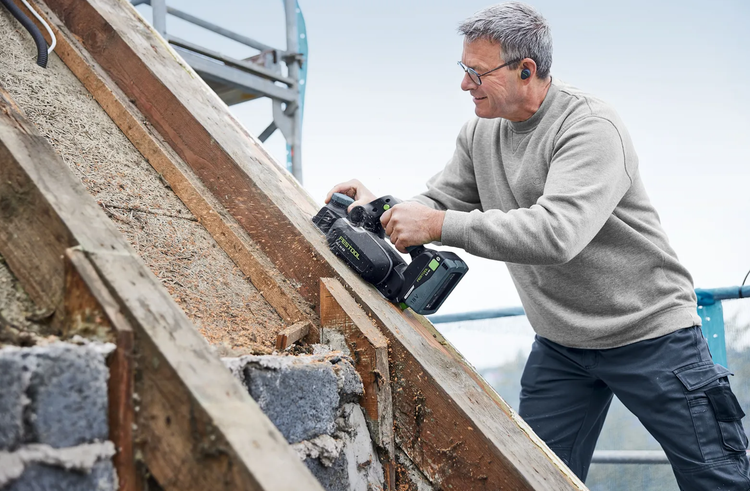 رنده برقی شارژی HLC 82 EB-پایه فستول