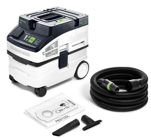 مکنده گرد و غبار سیار CLEANTEC سی تی ۱۵ فستول