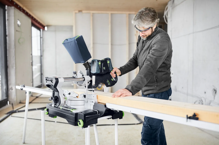 اره فارسی بر کشویی شارژی KAPEX KSC 60 EB-پایه فستول