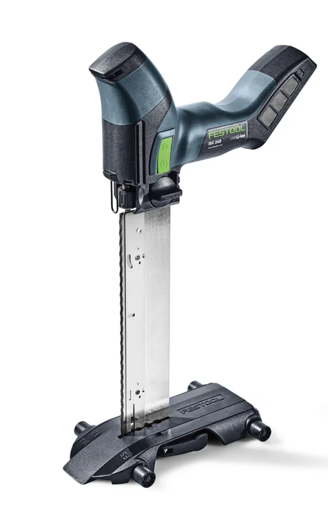 اره برقی مواد عایق بی سیم ISC 240 EB-پایه فستول