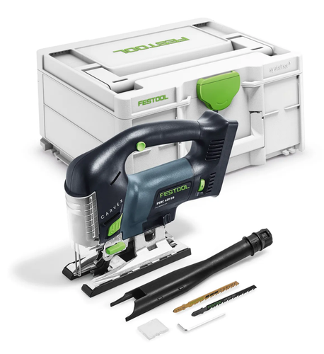 اره منبت کاری پاندول دار بی سیم CARVEX PSBC 420 EB-پایه فستول